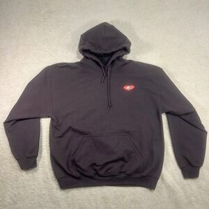 Clandestine Industries Men's Large Brown Graphic Hoodie Sweatshirt Sweater